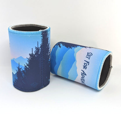 Stubby Cooler - Misty Mountain Blue