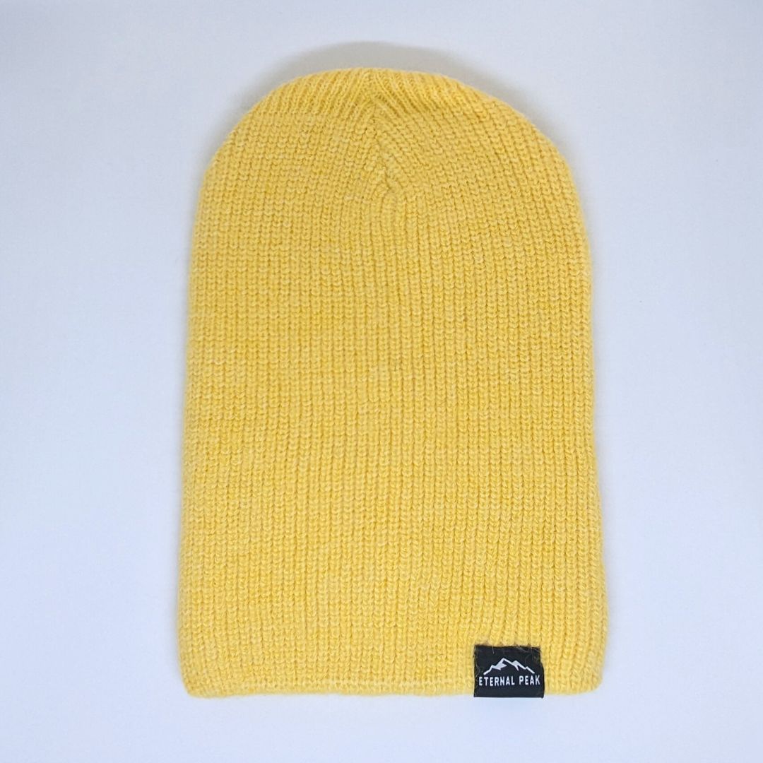 Snowy Beanie - Lemon