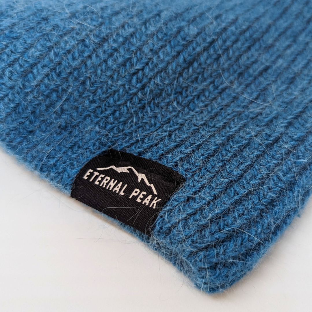 Snowy Beanie - Ocean