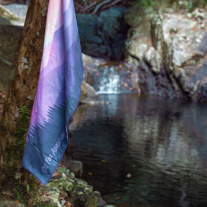 Recycled Travel Towel - Dusk Purple