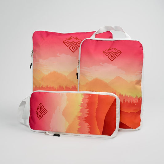 Packing Cubes 3pk - Sunrise Pink