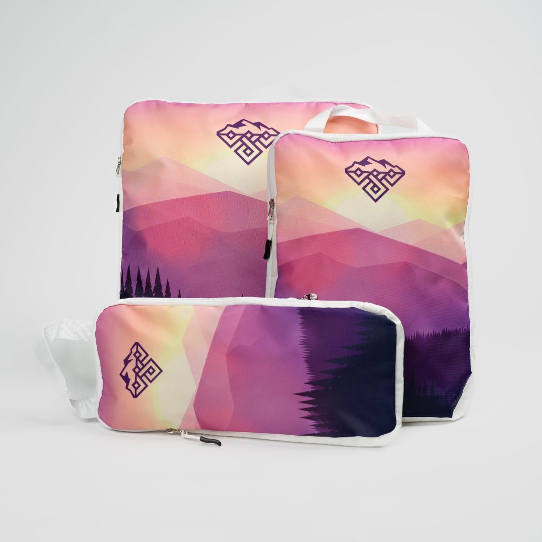 Packing Cubes 3pk - Dusk Purple