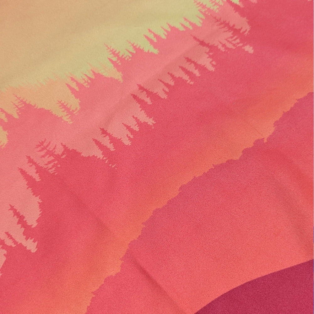 Recycled Travel Towel - Sunrise Pink