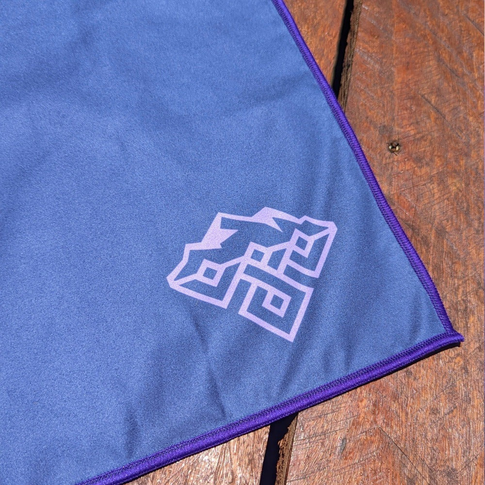 Recycled Travel Towel - Dusk Purple