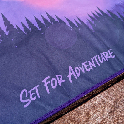 Recycled Travel Towel - Dusk Purple