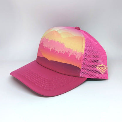 Sunrise Pink Trucker Hat