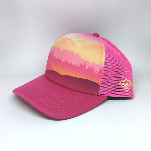 Sunrise Pink Trucker Hat