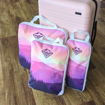 Packing Cubes 3pk - Dusk Purple